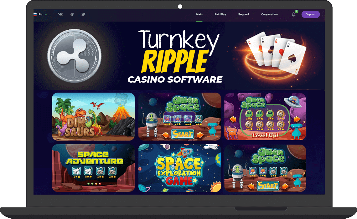 Turnkey Ripple Casino Software