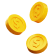 Gold coins